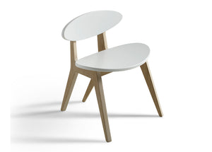 Oliver Furniture - PingPong - Chair - White/Oak
