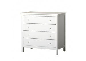 Oliver Furniture - Seaside Collection - Dresser 4 Drawer - White