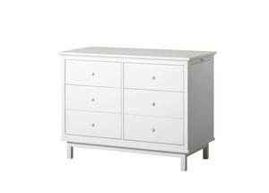 Oliver Furniture - Seaside Collection - Dresser 6 Drawer - White