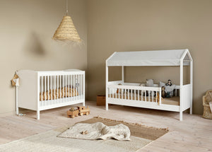 Oliver Furniture - Seaside Collection - Lille+ Curtains for Low Loft Bed