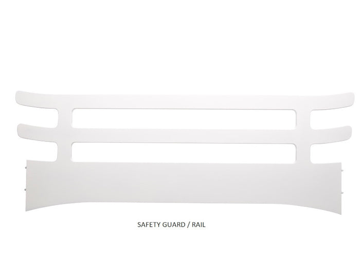Leander - Single Guard Rail for Junior Bed - White