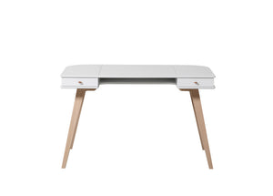 Oliver Furniture - Wood Collection - Desk - 66 cm - White/Oak