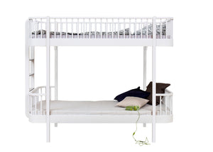 Oliver Furniture - Wood Collection - Bunk Bed 90x200cm - White