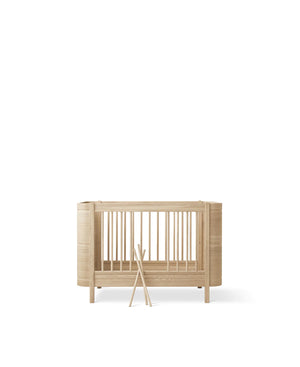 Oliver Furniture Wood MINI+ Cot Bed (excl. Junior Kit) OAK
