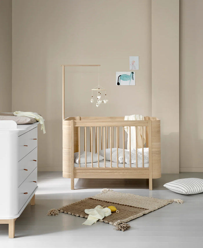 Oliver Furniture Wood MINI+ Cot Bed (excl. Junior Kit) OAK