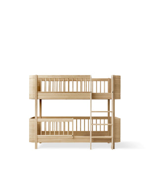 Oliver Furniture Wood MINI+ Low Bunk Bed  OAK