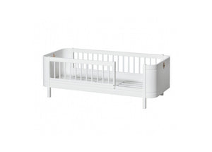 Oliver Furniture - Wood Collection - Mini+ Junior Bed - 68x162cm - White