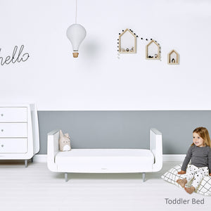 SnuzKot Skandi 2 Piece Nursery Furniture Set  - Grey