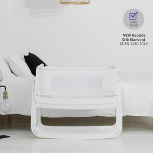 SnuzPod⁴ Bedside Crib - White