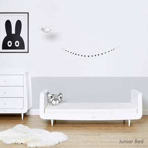 SnuzKot Skandi 2 Piece Nursery Furniture Set  - White