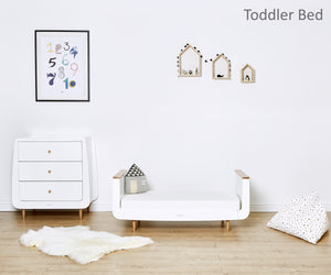SnuzKot Skandi 2 Piece Nursery Furniture Set - Ombre