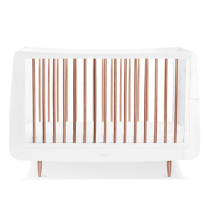 SnuzKot Skandi 2 Piece Nursery Furniture Set - Rose Gold