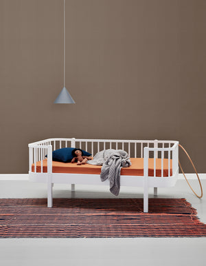 Oliver Furniture - Wood Collection - Junior Day Bed - 90x160cm - White