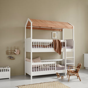 Oliver Furniture - Seaside Collection - Lille+ Curtains for Low Loft Bed
