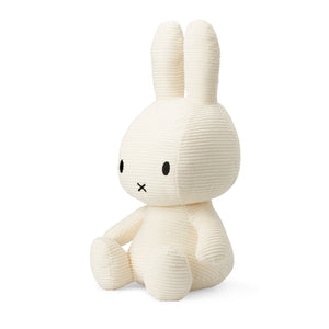 Miffy Corduroy Plush - White 50cm