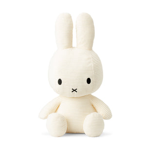 Miffy Corduroy Plush - White 50cm