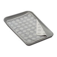 Leander Topper for Changing Mat - Cool Grey