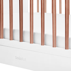 SnuzKot Skandi 2 Piece Nursery Furniture Set - Rose Gold