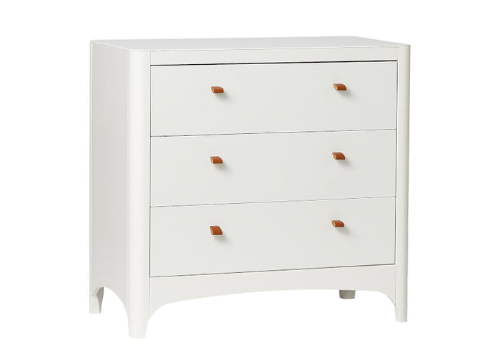Leander - Classic Chest Of Drawers / Dresser - White