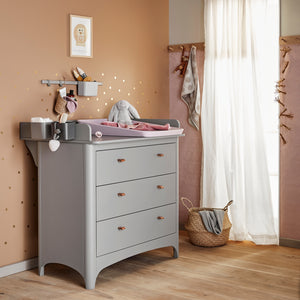 Leander - Classic Chest Of Drawers / Dresser - Grey