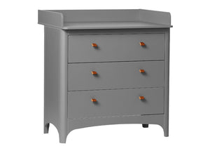 Leander - Classic Chest Of Drawers / Dresser - Grey