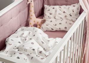 Leander - FORREST - Junior Bedding - Dusty Rose - 100x135cm