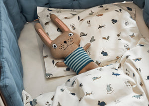 Leander - FORREST - Junior Bedding - Dusty Blue - 100x140cm