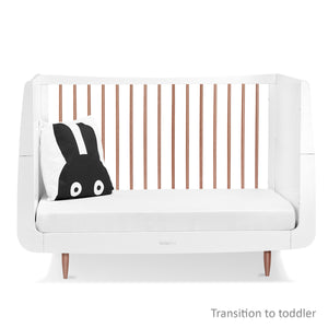 SnuzKot Skandi Cot Bed – Rose Gold