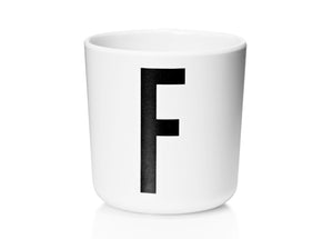 Melamine Cup F - Vintage ABC