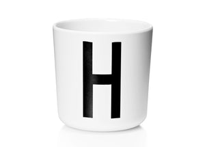 Melamine Cup H - Vintage ABC