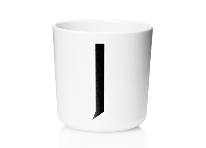 Melamine Cup J- Vintage ABC