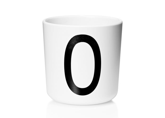 Melamine Cup O - Vintage ABC