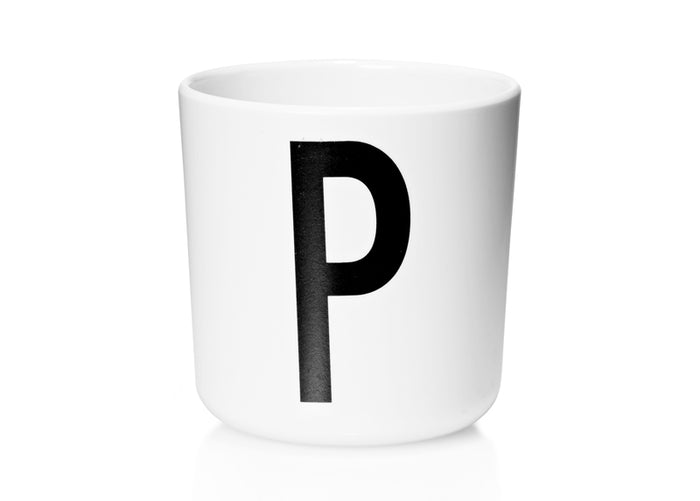 Melamine Cup P - Vintage ABC