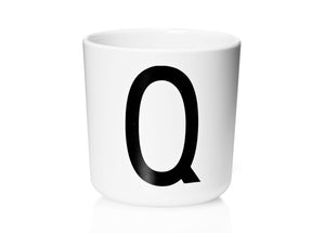Melamine Cup Q - Vintage ABC