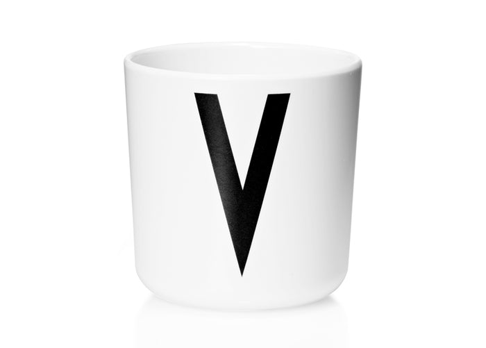 Melamine Cup V - Vintage ABC