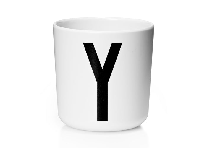 Melamine Cup Y - Vintage ABC