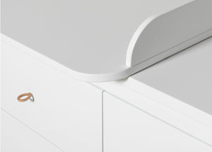 Oliver Furniture - Wood Collection - Dresser 6 Drawer - White
