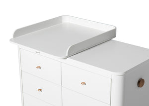 Oliver Furniture - Wood Collection - Small Nursery Top for 6 Drawer Dresser