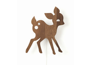 My Deer Lamp-Oak veneer