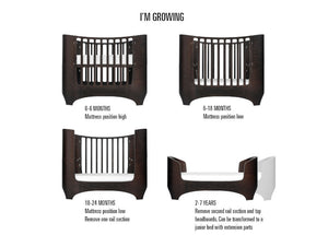 Leander - Cot / Bed - Walnut