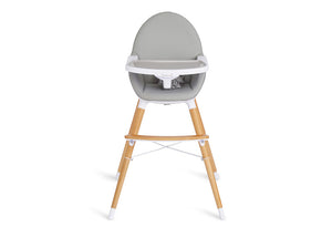 Koo-di High Chair - White/Beech