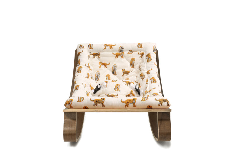 Charlie Crane - LEVO Baby Rocker - Walnut - W Jaguar – Mini