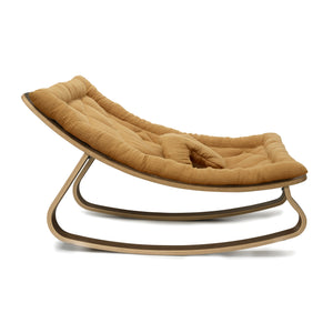 Charlie Crane - LEVO Baby Rocker - Walnut - Camel