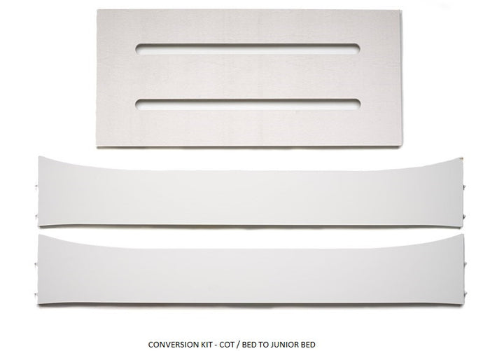Leander - Cot / Baby Bed to Junior Bed Conversion Kit - White