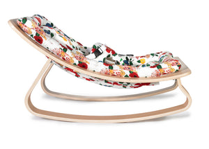 Charlie Crane - LEVO Baby Rocker - Beech - Hibiscus