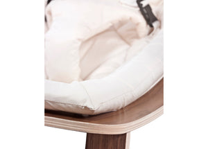 Charlie Crane - LEVO Baby Rocker - Walnut - Organic White