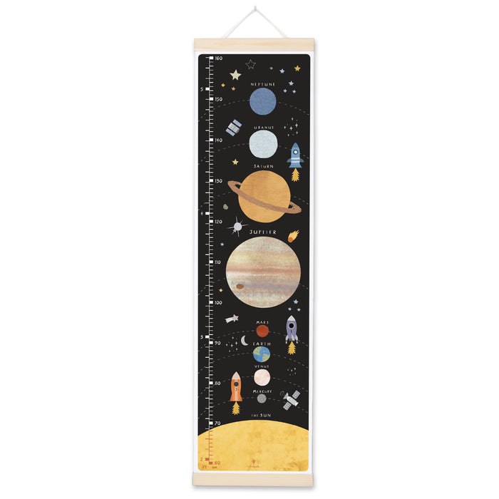 Solar System Height Chart