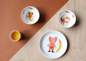 Top Banana Melamine Plate