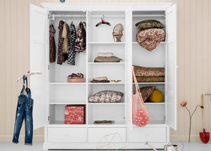 Oliver Furniture - Seaside Collection - Wardrobe - 3 Door