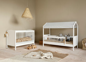 Oliver Furniture - Seaside Collection - Lille+ Basic 0-9Yrs - 68x130/168cm - White